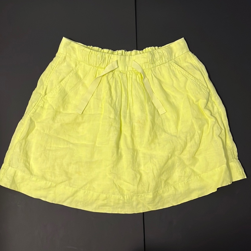 J crew Neon Color Elastic Skirt